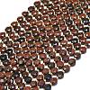 Natural Mahogany Obsidian Beads Strands G-C116-A66-02-2