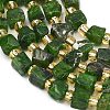 Natural Green Diopside Beads Strands G-P617-A01-01-4