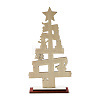 Christmas Theme Wood Display Decorations DJEW-G041-01B-2