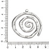 304 Stainless Steel Pendants STAS-P395-05P-3