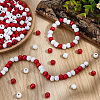 600Pcs 2 Colors Dyed Natural Wood Beads WOOD-SC0002-37A-4