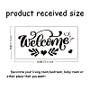 PVC Wall Stickers DIY-WH0377-053-2