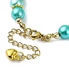 Glass Imitation Pearl Beaded Bracelets for Women BJEW-JB10034-6