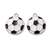 Alloy Enamel Pendants ENAM-T025-01P-01-1