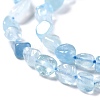 Natural Aquamarine Beads Strands G-G018-69-3