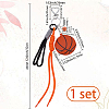 1Pc Sports ThemePU Leather Keychains KEYC-SP0001-67C-2