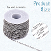 25M 304 Stainless Steel Curb Chains CHS-BM0001-11-2