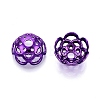 UV Plated ABS Bead Caps OACR-D316-04B-05-1