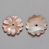 Natural Pink Shell Beads SSHEL-R044-01-2