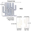 Food Grade DIY Display Silicone Molds PW-WG6D1FE-02-1