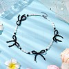 Natural Cultured Freshwater Pearl Beaded Necklaces NJEW-TA00170-2