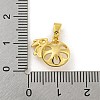 Long-Lasting Plated Brass Pendant Bails KK-O008-02A-G-3