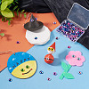 70Pcs 2 Styles Glass Cabochons GLAA-TADJ0001-18A-6