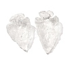Natural Handmade Quartz Crystal Pendants G-K386-01-1