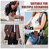 Rectangle Cowhide Mobile Phone Waist Belt Pouches AJEW-WH0596-953B-7