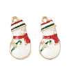 Christmas Alloy Enamel Pendants LS-ENAM-I073-03G-1