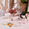 DIY Wine Glass Charms Making Kits DIY-SC0020-72-4