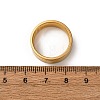 201 Stainless Steel Wide Band Finger Rings RJEW-K252-02C-G-5
