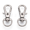 Alloy Swivel Lobster Claw Clasps X-FIND-T069-01A-P-1