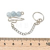 Natural Quartz Cuff Rings RJEW-JR01072-01-2