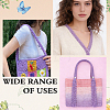 2Bags Polyester Lace Trim OCOR-ME0001-84F-4