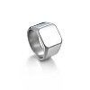 Square Titanium Steel Finger Rings WGB1DFB-21-2