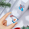 2Pcs 2 Styles Transparent Lampwork Display Decorations DJEW-FH0011-47-3