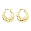 Brass Hoop Earrings EJEW-M260-03G-1