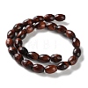 Dyed Natural Tiger Eye Beads Strands G-C135-J02-01-3