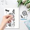 8 Sheets 8 Styles PVC Waterproof Wall Stickers DIY-WH0345-064-3