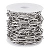 304 Stainless Steel Paperclip Chains YS-TAC0003-02P-2