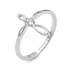 Brass Finger Rings for Women RJEW-K261-07A-P-4