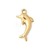 Ocean Theme 304 Stainless Steel Pendants STAS-G389-03G-07-1