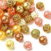 50Pcs 12 Styles Resin Rhinestone & Acrylic Beads Findings Kits DIY-CJ0003-31-8