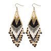 Bohemian Tassel Beaded Earrings for Women IU7226-2-1