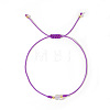 Bohemian Style Adjustable Nylon Cord Braided Bracelets for Women TA3232-1-1