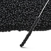 FGB 8/0 Grade A Round Glass Seed Beads X-SEED-A022-FC8-49-3