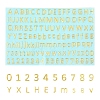 3PCS Brass Self-Adhesive Picture Stickers DIY-SF0008-10-1