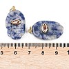 Natural Blue Spot Jasper Pendants G-Z134-05D-3