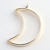 Rack Plating Alloy Open Back Bezel Pendants LS-PALLOY-S047-39E-FF-2