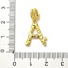 Rack Plating Brass Micro Pave Cubic Zirconia European Dangle Charms KK-L210-015G-A-3