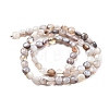 Natural Botswana Agate Beads Strands G-C179-A18-02-3