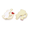 Alloy Enamel Pendants ENAM-CJC0004-16B-2