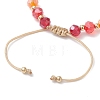 304 Stainless Steel Charm Bracelets BJEW-JB12828-01-4