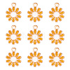 Alloy Enamel Charms PALLOY-TAC0009-57C-9