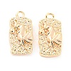 Brass Charms KK-E090-42G-1