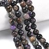 Natural Charoite Beads Strands G-C270-O03-10-1