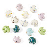 14Pcs Handmade Porcelain Ceramic Beads PORC-TA0001-76-3
