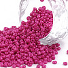 Baking Paint Glass Seed Beads SEED-US0003-2mm-K24-1
