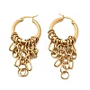 304 Stainless Steel Hoop Earrings for Women EJEW-G463-03G-4